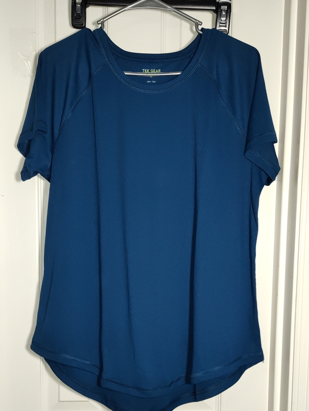 Like New Tek gear Deep Teal Short Sleeve Performance Tee